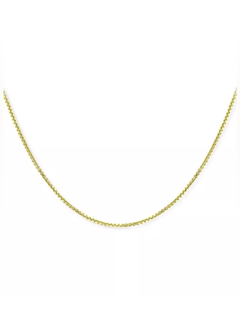 NWT Giani Bernini Box Link 20" Chain Necklace in 18k Gold-Plated Sterling
Silver